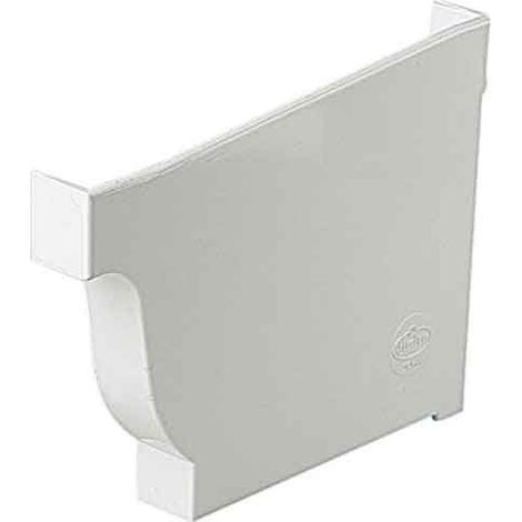 Tapa Accesorio Derecha Cuadrado Serie Alfa FDC30 PVC Canalón JIMTEN