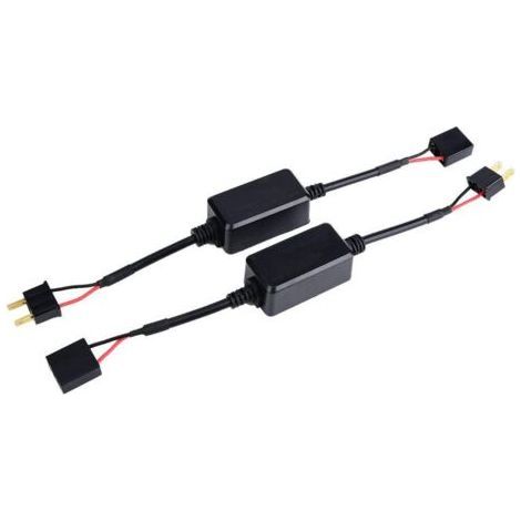 BUNTHAUS Décodeur de Phare LED, 2 Pièces Voiture LED Décodeur de Phare Radio Audio Anti-interférence Filtre D'annulation D'erreur pour H7 (1/5)