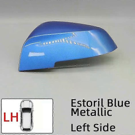 Rearview Cover Cap For 1 3 4 318 320 2012-2018 2 2014-2018 X1 E84 2013-2016 Side Shell Painted( Estoril Blue LH) (1/5)