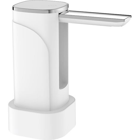 Faltbarer Wasserflaschenspender, schnelles Pumpen, leicht, USB-Ladefunktion, faltbare Wasserpumpe für Trinkwasser (1/5)