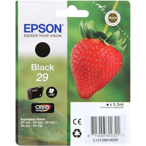 Cartucho de Tinta Compatible Epson T2981 Negro 8715946600321 S0204775 Epson (1/4)