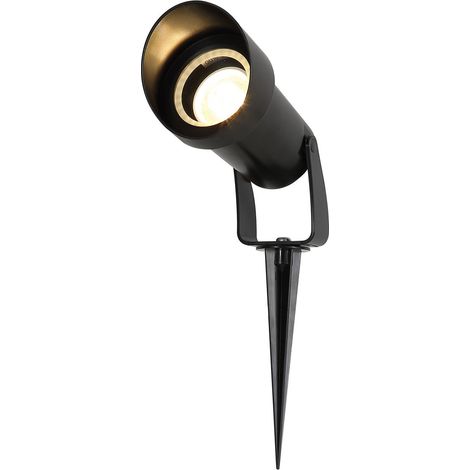 Searchlight Spike Lampe extérieure, noire IP65 1x GU10 (1/5)