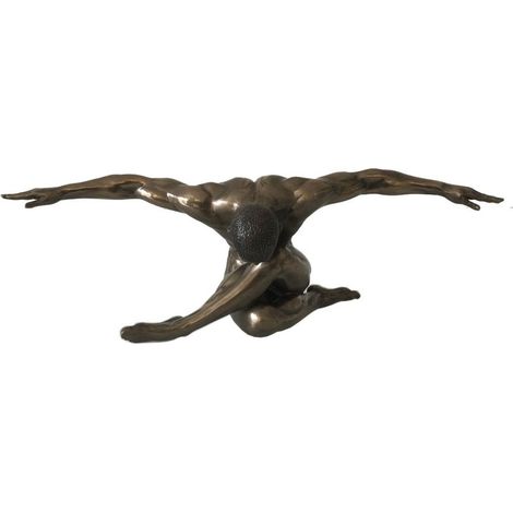 Statuette en résine Homme nu 44 cm