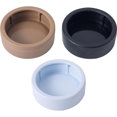 Bol d'Eau pour Reptiles Lot de 3 Coupelles d'Alimentation pour de Farine Bol à de farine Pour Geckos, Lézards, Caméléons, Crabes Ermites, Escargots, Hamsters, Terrariums (1/5)