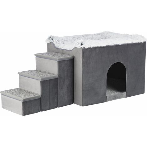 Trixie Elegantes Haustierbett Grau 119x47x50 cm