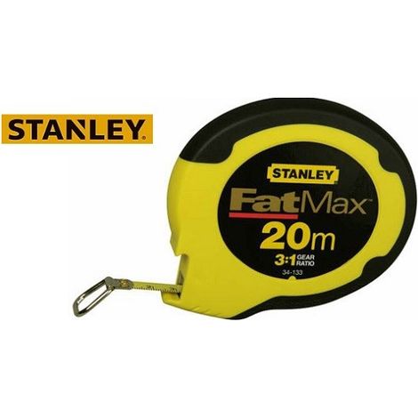 Cinta metrica Stanley acero inox 20 mt 0-34-133