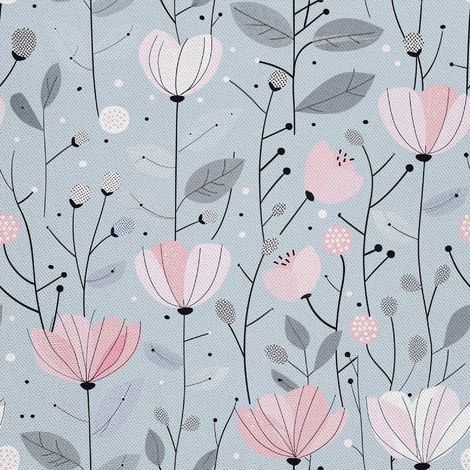 Tela decorativa para exteriores Oxford - Motivo femenino  DX10241 (1/5)