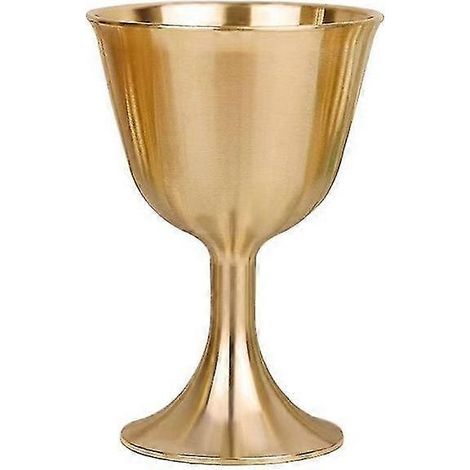 Verre à vin vintage en cuivre de haute qualité, idéal pour le vin rouge, les mariages, les cérémonies religieuses et les fêtes. Disponible en 3 tailles. Un cadeau parfait pour vos amis. (1/5)