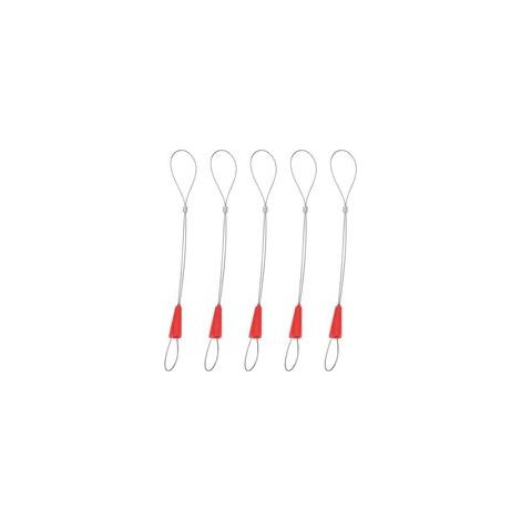 5pcs Fish Tape Fastener, Traction de Fil Universelle Extracteur de Câble de Traction Outil Insertion et Extraction de Câble Outils (1/5)
