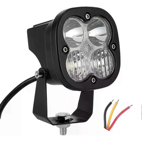 31-Zoll-LED-Arbeitsleuchte 40 W RGB 6000 K mit verstellbarer Halterung, passend für Auto und Motorrad (LED-Arbeitsleuchte Motorrad-Arbeitsleuchte – JXLGV) (1/5)