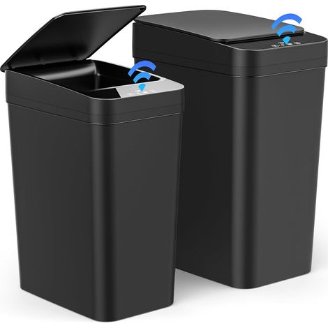 Poubelle Électrique Automatique 2 Pièces 15L (1/5)