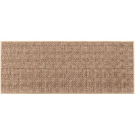 Aiperq Tapis De Cuisine Devant Evier Lavable Antidérapant En Caoutchouc Et Lavable, Couleur du Jute(1 Pcs Pour 44x120cm) (1/4)