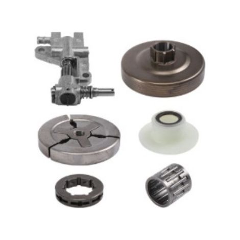 4500, 5200, and 5800 models of 45cc, 52cc, and 58cc clutch gear drum bearing kits and water pumps (1/3)