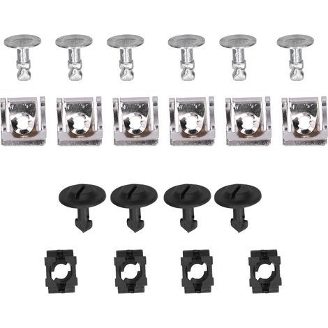 Fixation du Sous-plateau du Moteur Fixations de Bouclier de Soubassement de Sous-plateau de Moteur Fixant les Clips de Retenue de Voiture 4A0805163 Remplacement pour. (1/5)