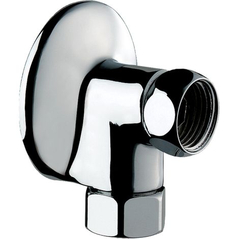 Delabie 841020.2P - Racor de superficie con tuerca de cuello batido