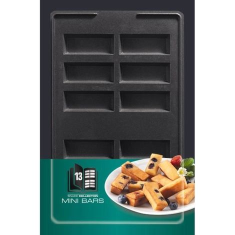 Set di 2 piastre per lingottini plum-cake - Piastra per waffle, Tostapane - TEFAL - 3427713045386373642 (1/5)