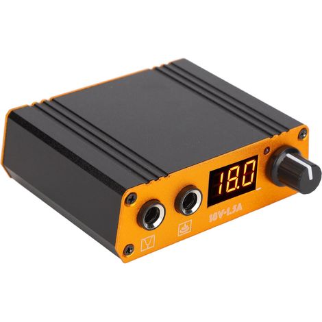 Alimentation pour tatouage Mini Liner Shader LED Tension réglable Universelle Haute Puissance 100‑240V (1/5)