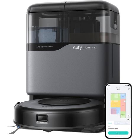 Caso Eufy Omni C20 aspirapolvere robot nero 7000 Pa (1/3)