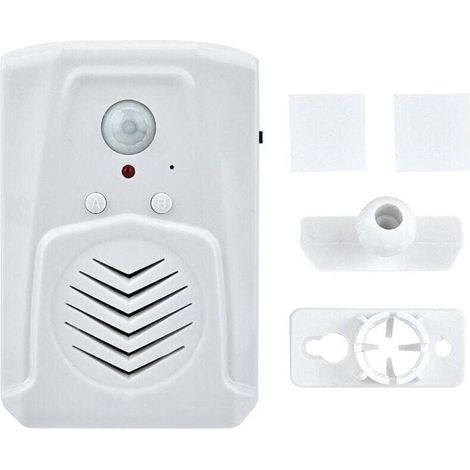Bewegungsmelder-Alarm mit USB-/Batteriebetrieb, MP3-Audioplayer, Infrarot-Türklingel (1/5)