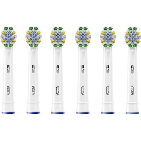 Oral-B - Têtes de rechange pour Precision Clean, blanc, lot de 6 8006540860793
