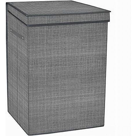 TRADE SHOP - Box Cesto Cesta Salvaspazio Portatutto Giocattoli Biancheria 40x35x60 Cm 79414 - (1/4)