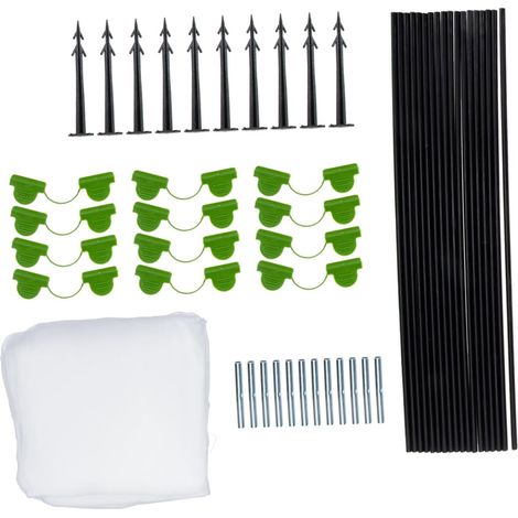 Jardin Anti Insectes avec Arceaux pour Serre Kit Protection (1/5)