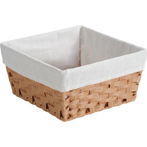 Cesta de pan con algodón