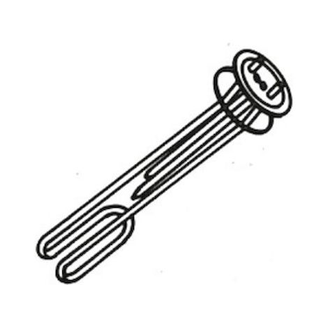 Roth Thermoplongeur avec joint de bride et câble de terre/pièce de rechange KplDU Exklusiv, 1125002355