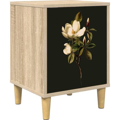 Maison Exclusive - Armadio da Notte BREMEN Rovere Sonoma 36 x 33 x 50 cm (1/5)