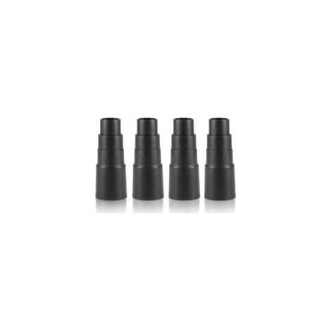 Adaptateur de tuyau d'aspirateur pour aspirateurs d'atelier universels 25 mm-42 mm, connecteur d'extrémité de tuyau d'aspirateur pour aspirateur ponceuse scie sauteuse perceuse d'établi (4 pièces) (1/5)