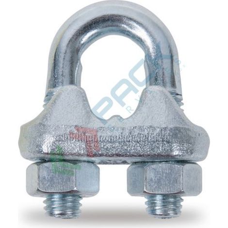 Morsetto cavallotto per funi Robur Art. 8016 - 20 mm. - 3/4" 1 Pz