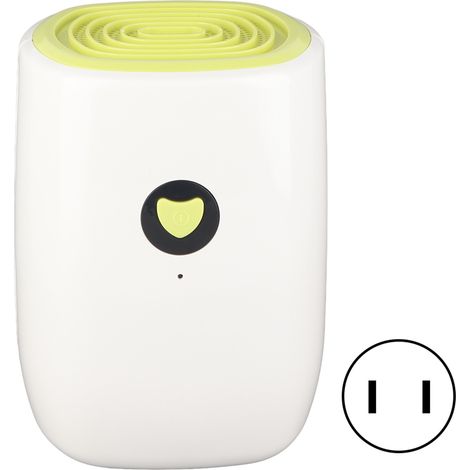 Electric Mini Dehumidifier Basement Dehumidification Machine Home Equipment 100‑240VGreen US Plug