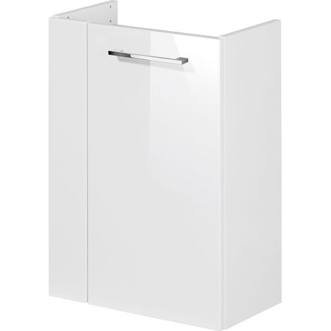 FACKELMANN SBC Beckenunterschrank 45 - Front Weiß Hochglanz - (1/5)