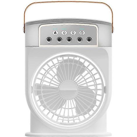 Ventilateur humidificateur de bureau, mini climatiseur portable, rafraîchisseur d'air pour la maison et le bureau-AquaForge (1/5)
