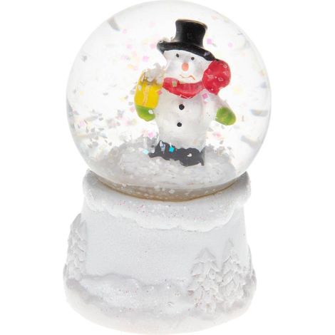 1LED globo di neve glitterato - Pupazzo di neve - Feeric lights & christmas (1/4)