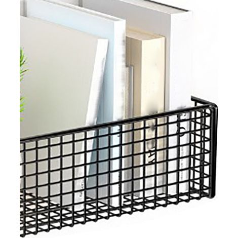 Étagère de rangement murale sans perçage, un indispensable pour les dortoirs, les étagères murales de chevet, les bibliothèques et les paniers de rangement à fixer au lit. (1/5)