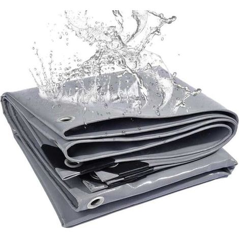 Bâche extérieure imperméable - Bâche résistante - Bâche de protection extérieure - Petite bâche imperméable pour le camping - Avec renfort (1/5)