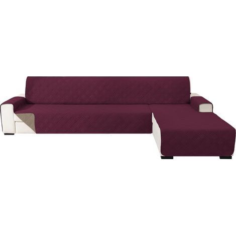 Reversible Corner Sofa Cover 285cm Non-Slip Washable Living Room Protector (1/5)