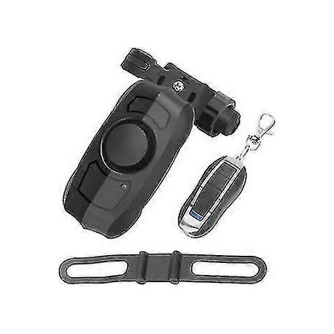 Alarme antivol pour vélo avec capteur antivol télécommandé, sensibilité réglable, sans fil, 110 décibels. (1/3)