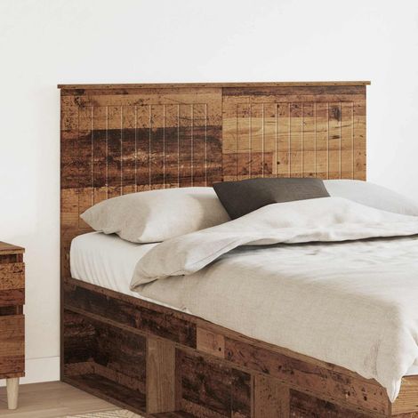 vidaXL Tête de lit Bois Ancien Bois d'ingénierie (1/5)