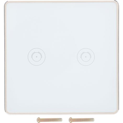 Interrupteur intelligent blanc WiFi sans fil télécommande simple 600W 100-240VAC 50/60Hz