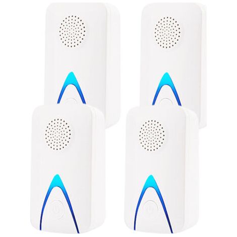Control electrónico de plagas para uso en interiores, repelente ultrasónico para ratones [paquete de 4], repelente ultrasónico para mosquitos, repelente ultrasónico para ratones para uso en interiores