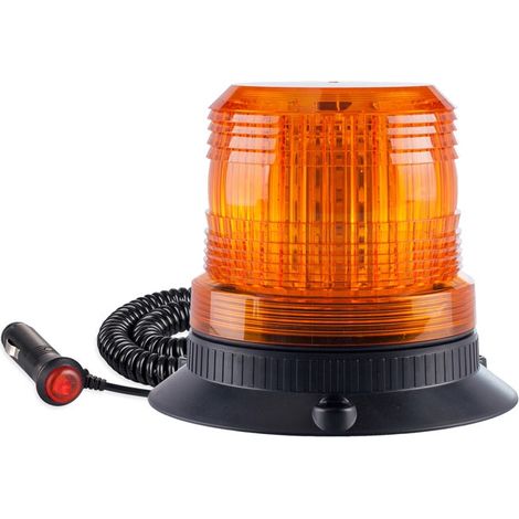 Luce di segnalazione lampeggiante 80 LED magnete R10 12V 24V W14M amio-01503 (1/3)