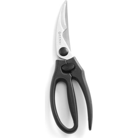 Küchenschere aus Kohlenstoffstahl für Geflügel - Hendi 856314 (1/2)