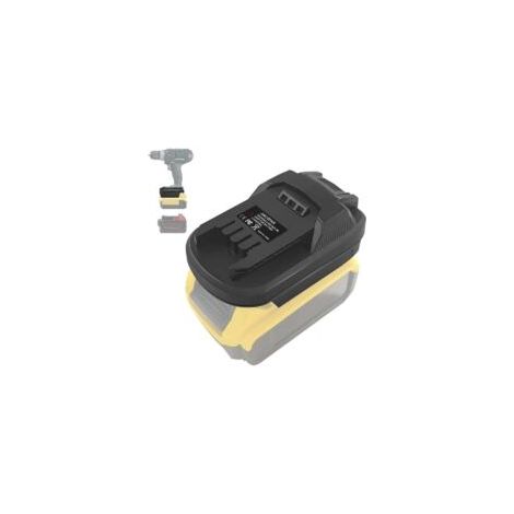 Adaptador de batería para baterías Milwaukee M18 de 18 V para herramientas eléctricas Parkside, adaptador de batería para baterías Dewalt de 20 V para herramientas Parkside