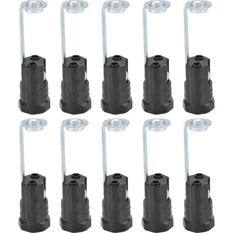 Lot de 10 douilles E12 125 V pour suspension, 70 mm / 2,8 pouces, pour la maison ou le bureau. (1/5)