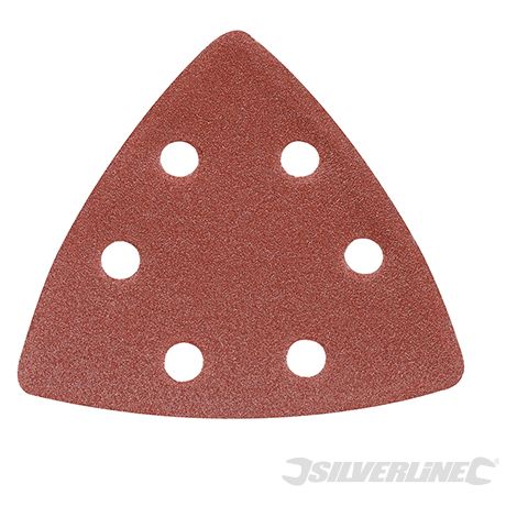 Feuilles abrasives silverline outils grain 120 90 mm