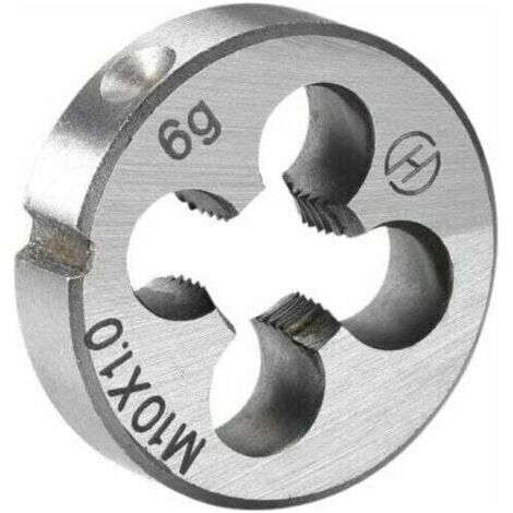 M10 x 1.0 Filière Filetage Droite Main Métrique Machine HSS Acier Haut Vitesse -