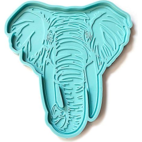 Moule à fruits, plateau de service, moule DIY éléphant pour plateau en silicone (1/4)