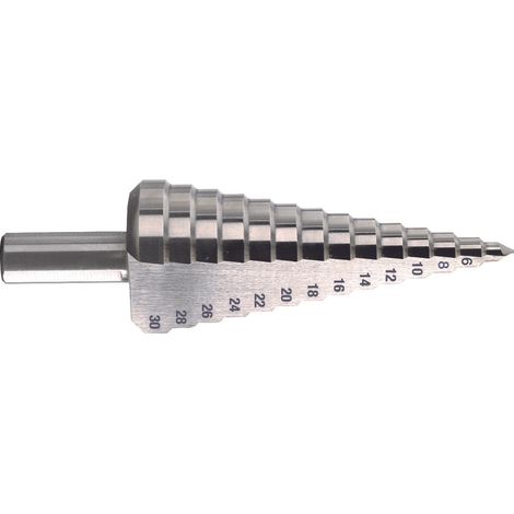 Krino UTENSILE CONICO INTEGRALE A GRADINO n°6 13 gr.- EE  mm. 4-30 -L. mm. 97